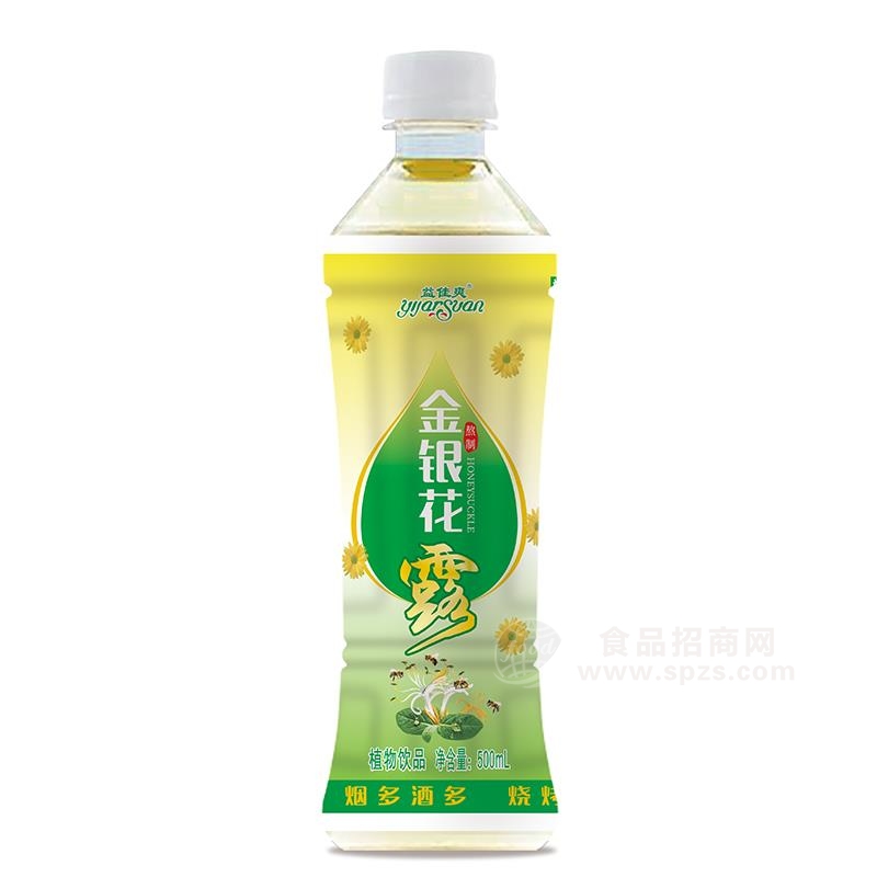 益佳爽金银花露植物饮品瓶装500ml