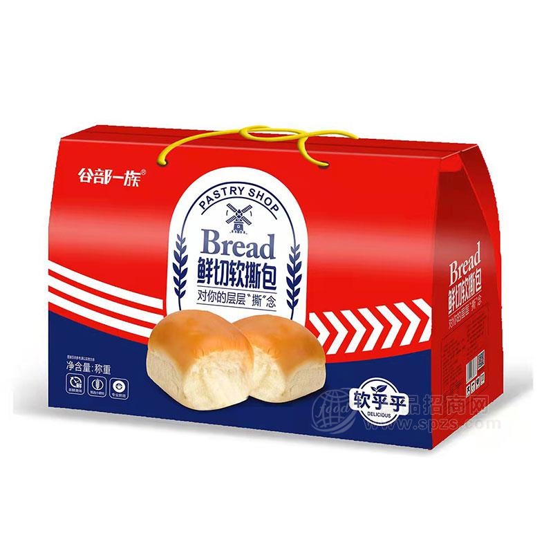 谷部一族鲜切软面包烘焙食品春节礼盒招商