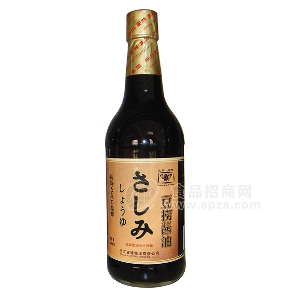 蜜蜂牌 豆捞酱油500ml