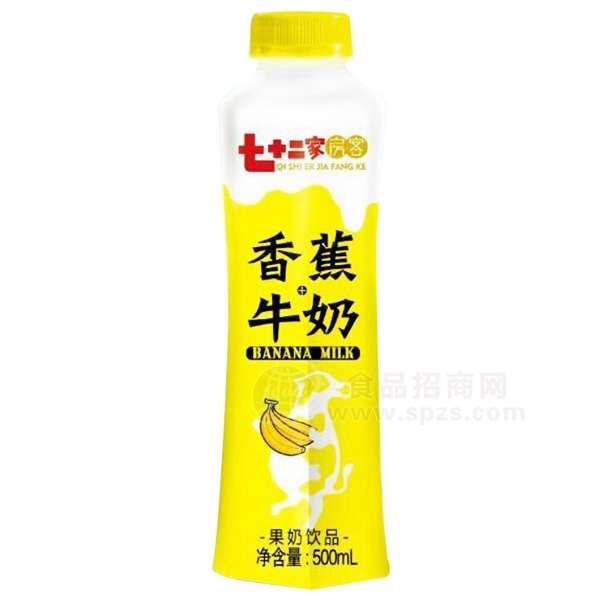 香蕉牛奶果奶饮品500ml