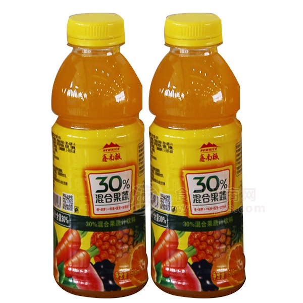 鑫南极  30%混合果蔬果汁饮料500mL
