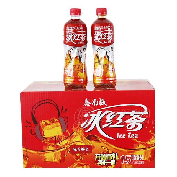 鑫南极  冰红茶箱装550mLx15瓶