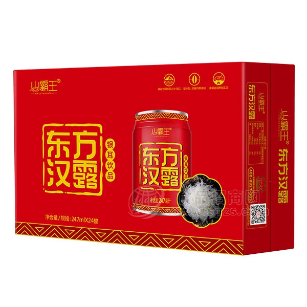 山霸王东方汉露银耳饮品247mlx24罐