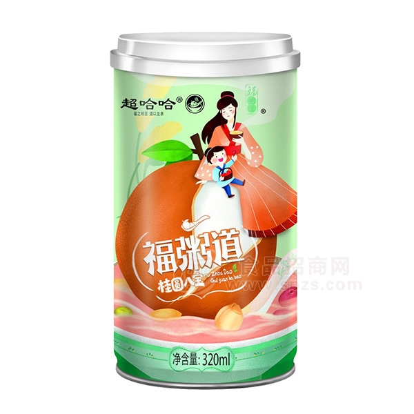 超哈哈  福粥道  桂圆八宝粥 休闲食品 320mL