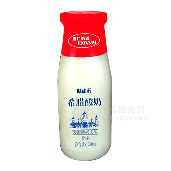 味动乐希腊酸奶 发酵酸奶饮品320ml