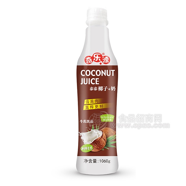 奇乐源椰子奶  植物蛋白饮料1.06kg 椰子汁