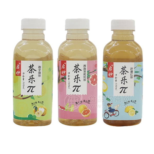 启妙 茶乐π 果汁饮料 500mL