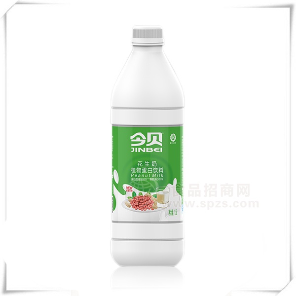 今贝花生奶植物蛋白饮料1.5L 花生牛奶