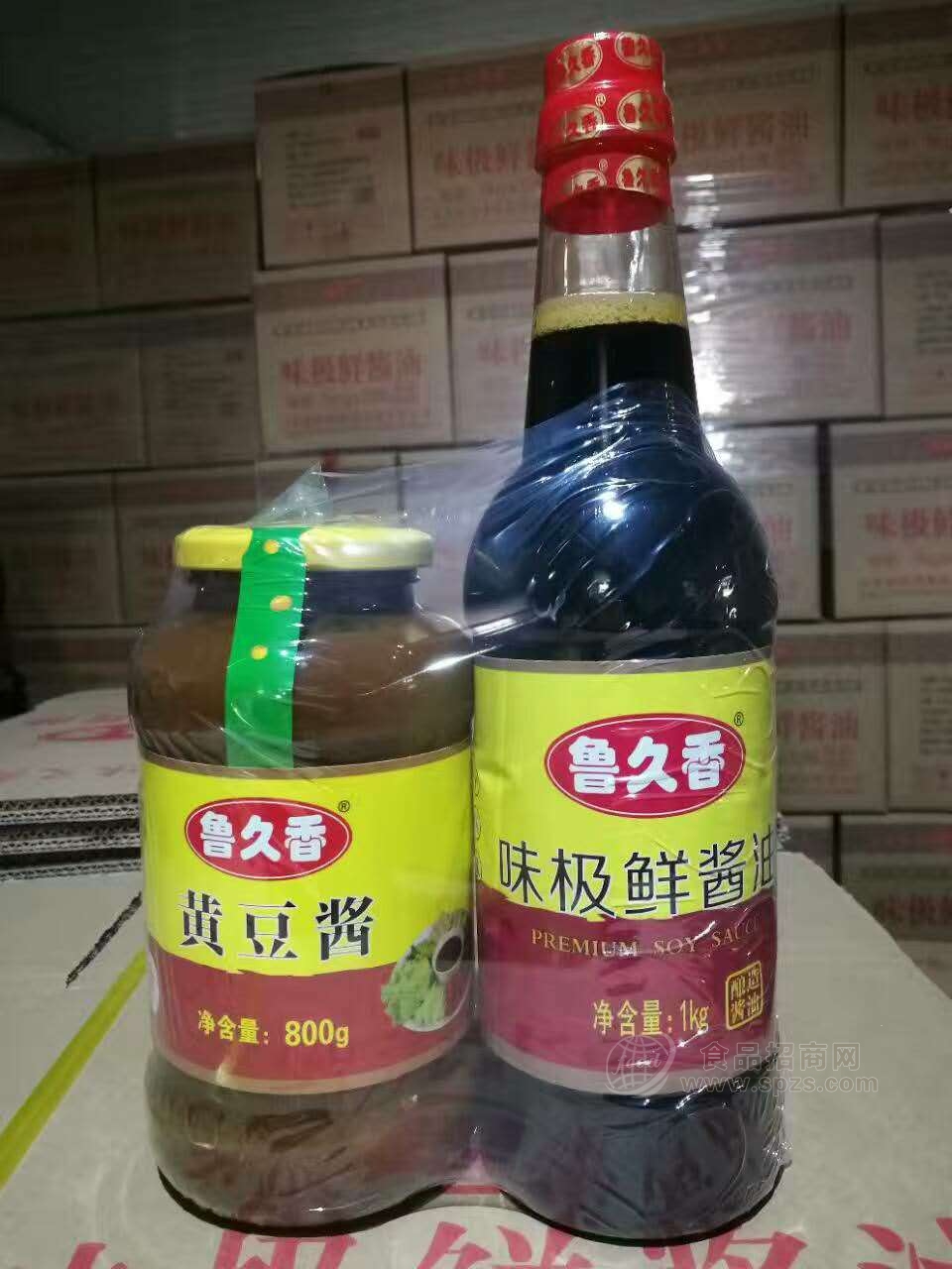 鲁久香 黄豆酱+味极鲜酱油