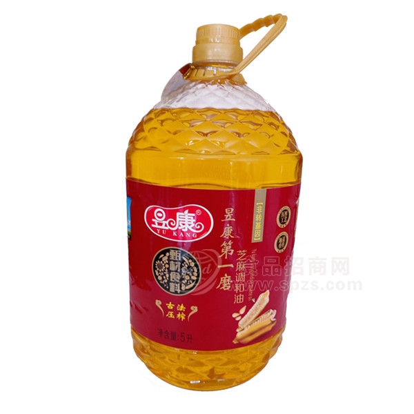 昱康  **磨芝麻调和油 5L