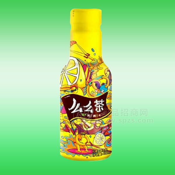 么么茶  柠檬味茶饮料 450mL