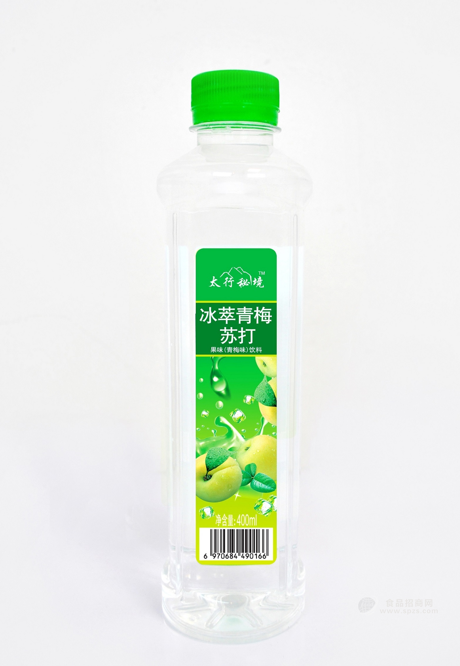 太行秘境冰萃青梅苏打果味饮料青梅味400ml