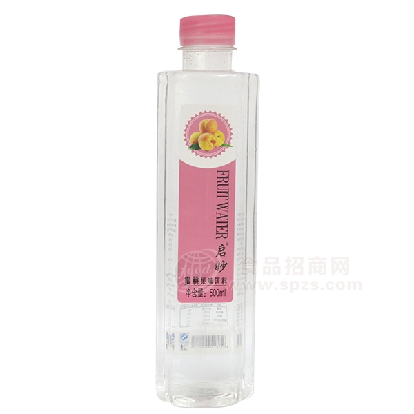 启妙 蜜桃果味饮料 500mL