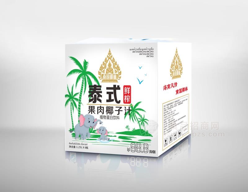南国椰林 椰汁 植物蛋白饮料