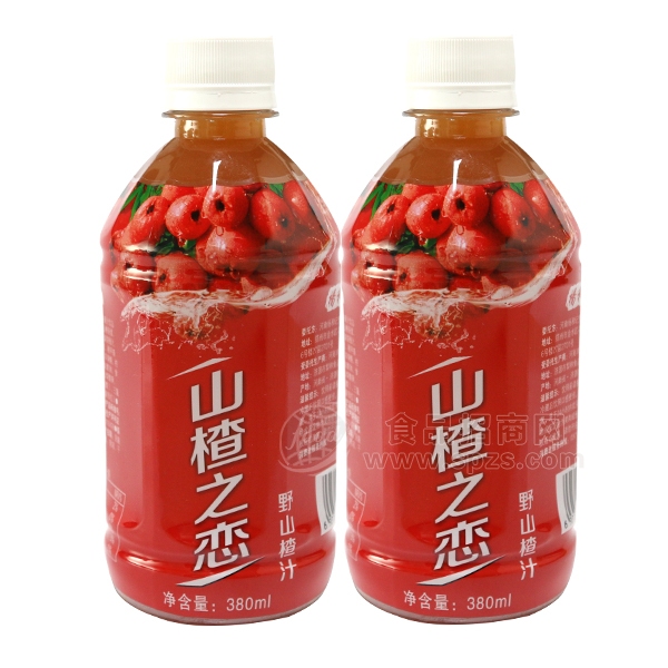 山楂之恋  野山楂汁 果汁饮料380mL