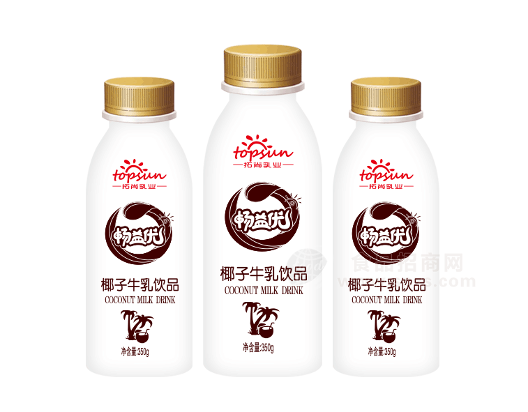 “畅益优”350ml椰子牛乳饮品