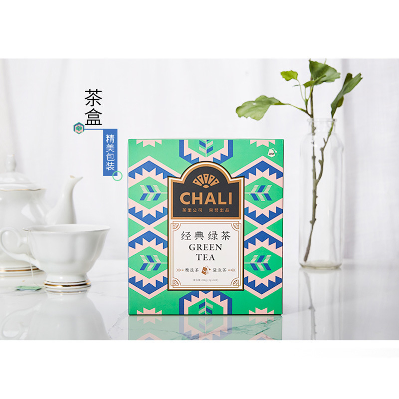 CHALI 毛峰毛尖绿茶茶包原叶茶100袋茶里公司出品茶包
