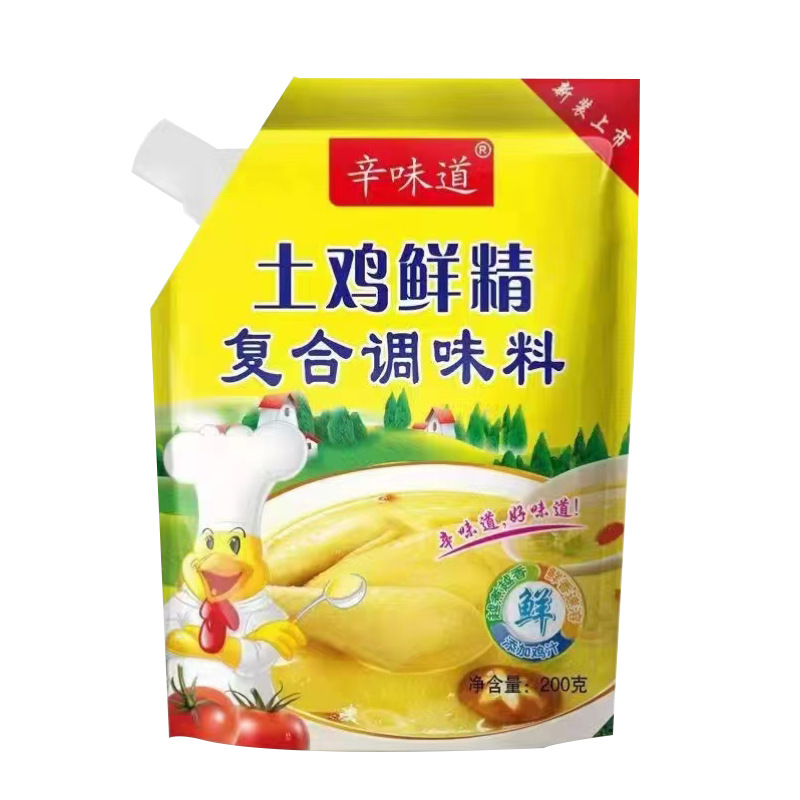 厂家定制土鸡精商用鲜浓火锅鸡精厨房调味料200g商用鸡粉