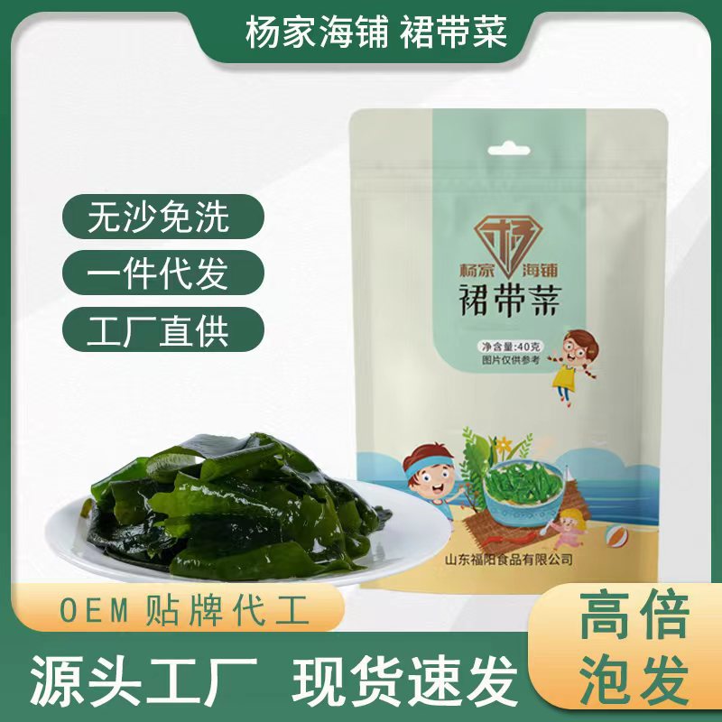 干制烘干泡发水产裙带菜干货批发散装水产品40g