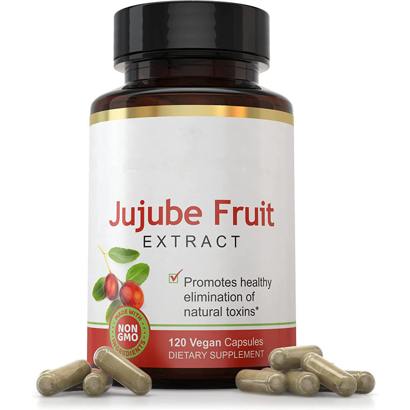 Jujube Fruit Extract Capsules酸枣仁胶囊sleep capsules褪黑素