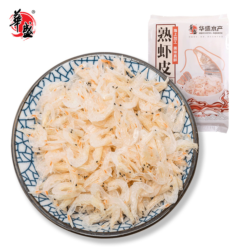 华盛海鲜干货 熟虾皮袋装海米虾米零食12.5G*16包