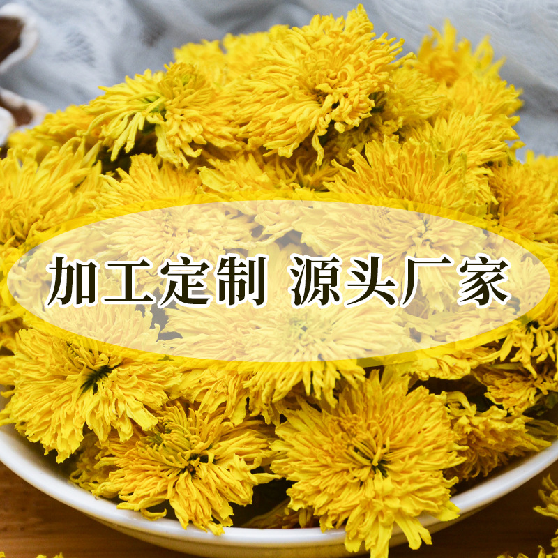 康集花茶婺源皇菊 大朵皇菊花 皇菊花茶  花草茶定制加工OEM ODM