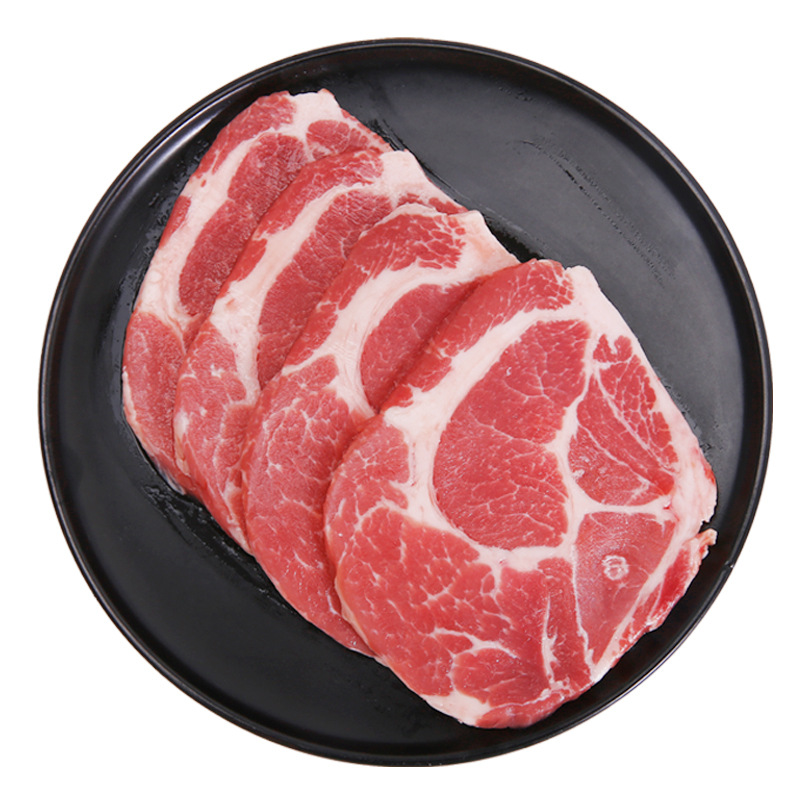 帕莱农 猪梅花肉400g/盒冷冻半成品烧烤火锅烤肉可用批发厂家直供