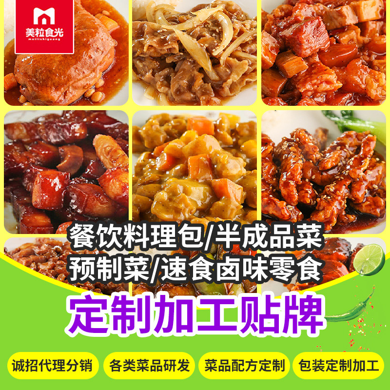 方便外卖包速食商用料理包盖浇饭调理包加热即食沈阳卤肉饭料理包