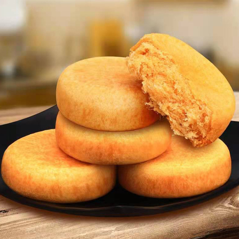 友梦肉松饼500g西式糕点零食批发13个袋肉松饼批发早餐食品代发