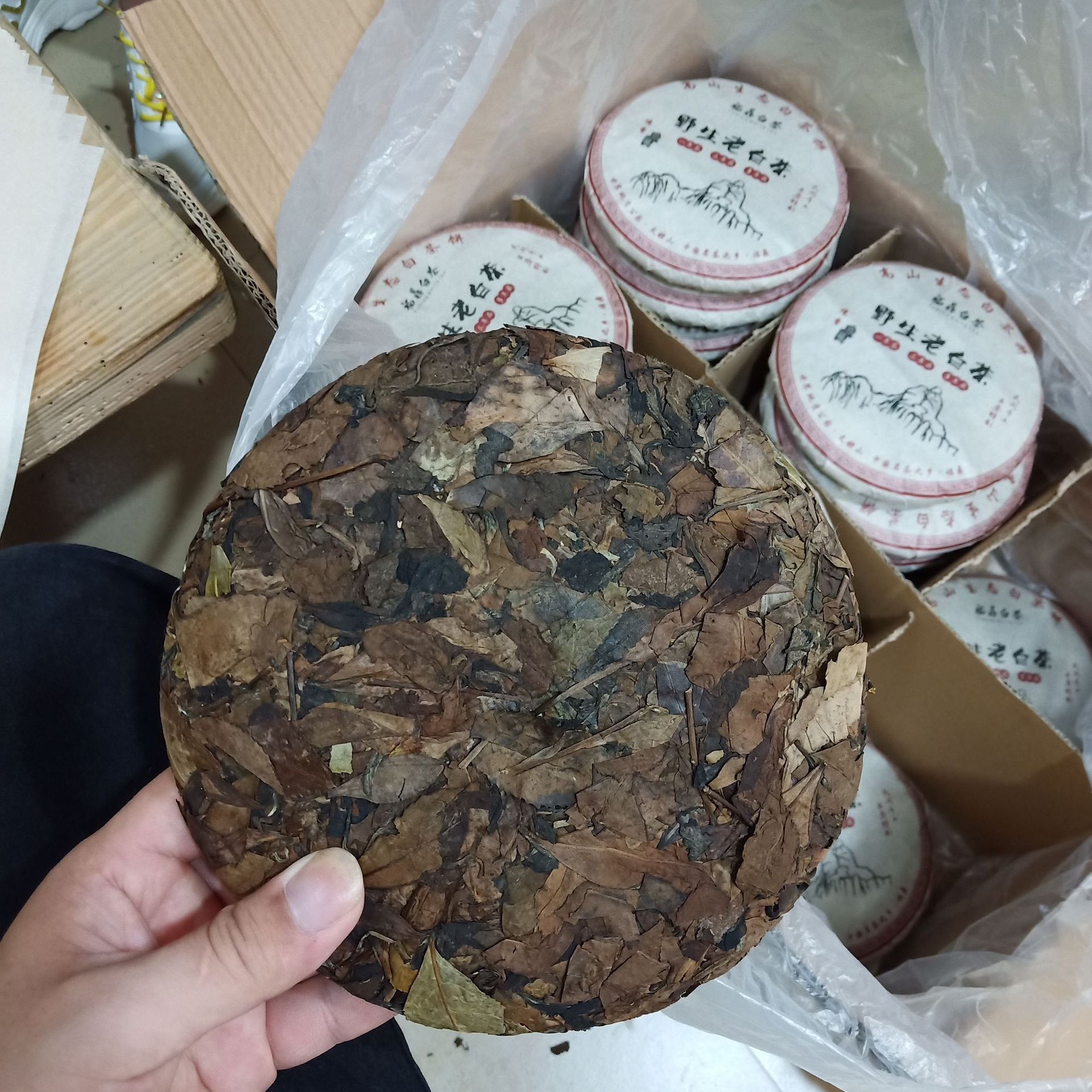 2016年老寿眉白茶饼350克走量批发源头厂货