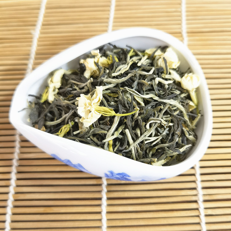 2022年茉莉花茶新茶茉莉小白芽广西横县浓香型花茶厂家直批小白毫