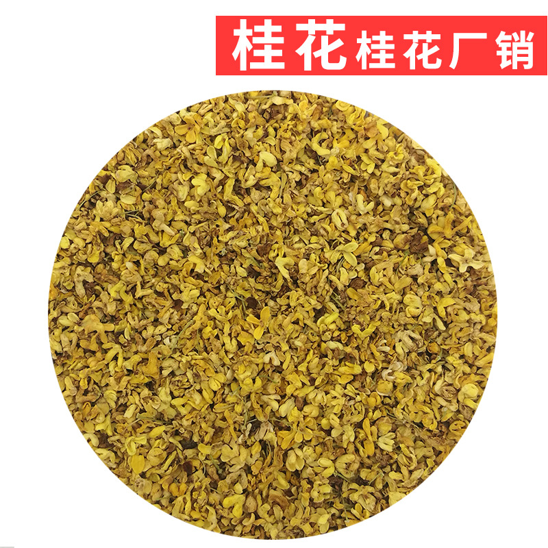 源头厂家 脱水不硫熏花草茶 桂花干花 金桂花 桂花茶 M3 干桂花